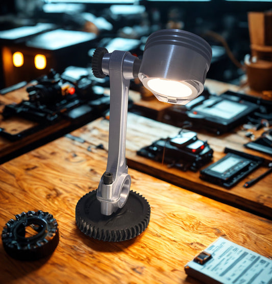 Kolben LED Lampe Auto Motor Werkstatt Männer Geschenk