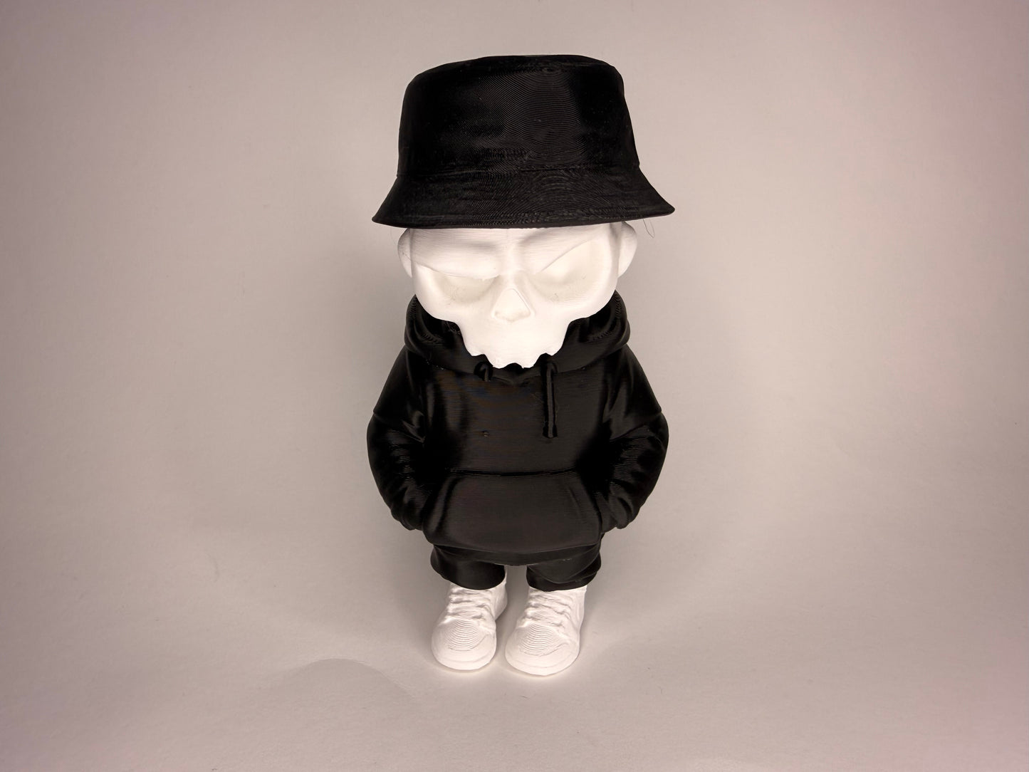 Urbane Totenkopf Figur Hip Hop