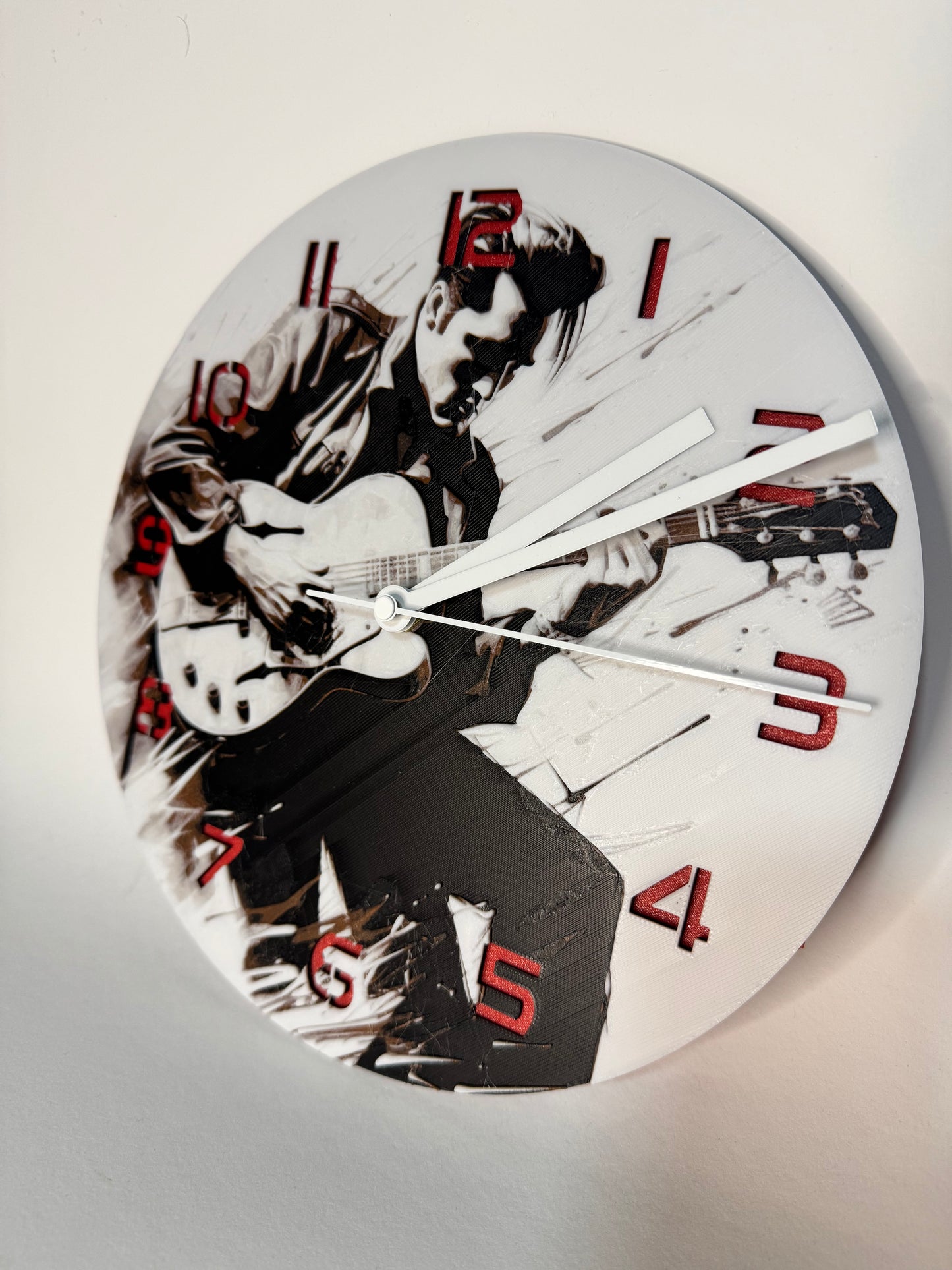 Elvis Presley Uhr Wanduhr Deko