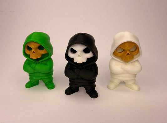 Skully‘s Mini Totenkopf Figuren 3er Set