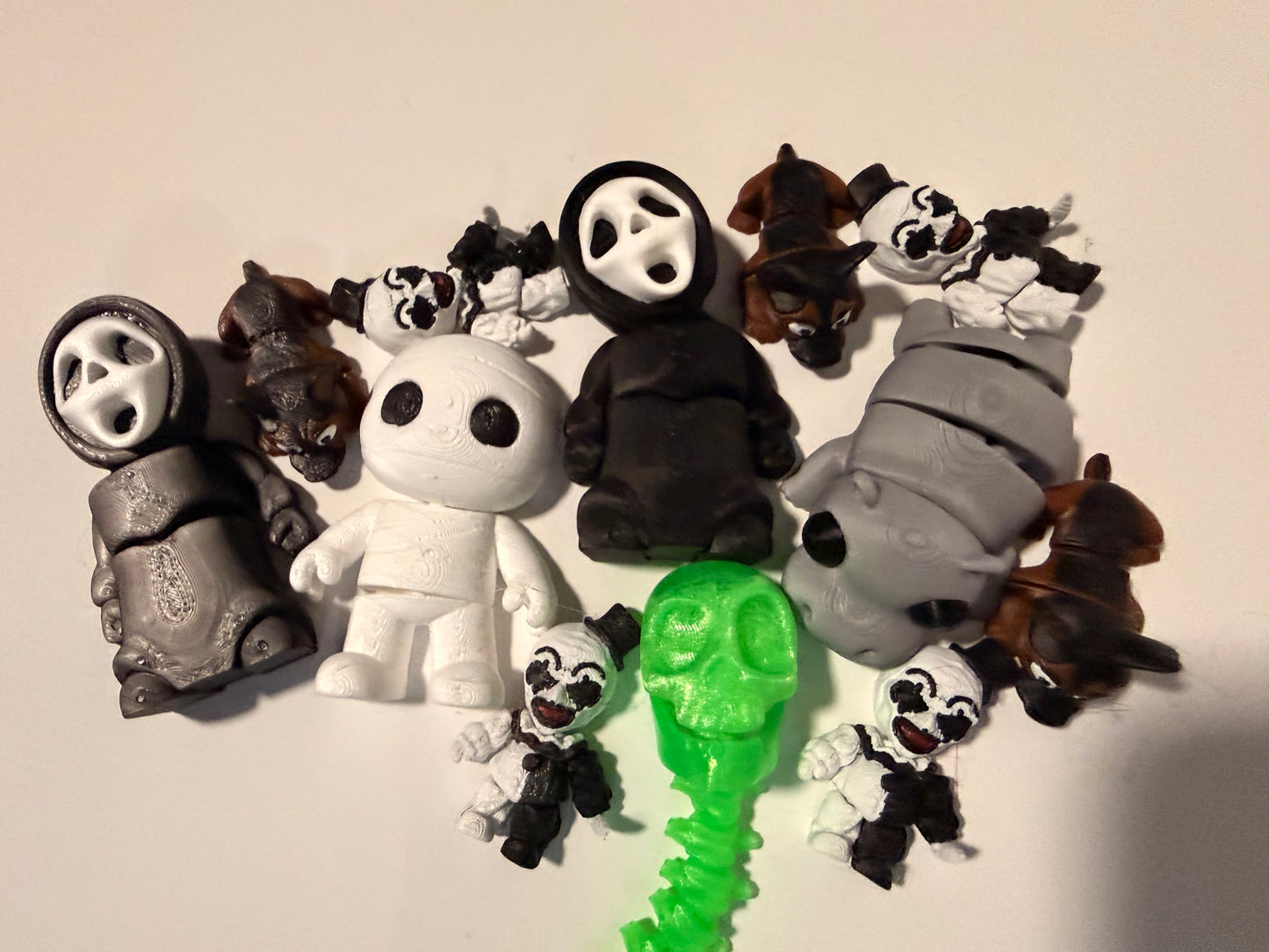 Flexini Ghostface Flexible Mini Figur Halloween