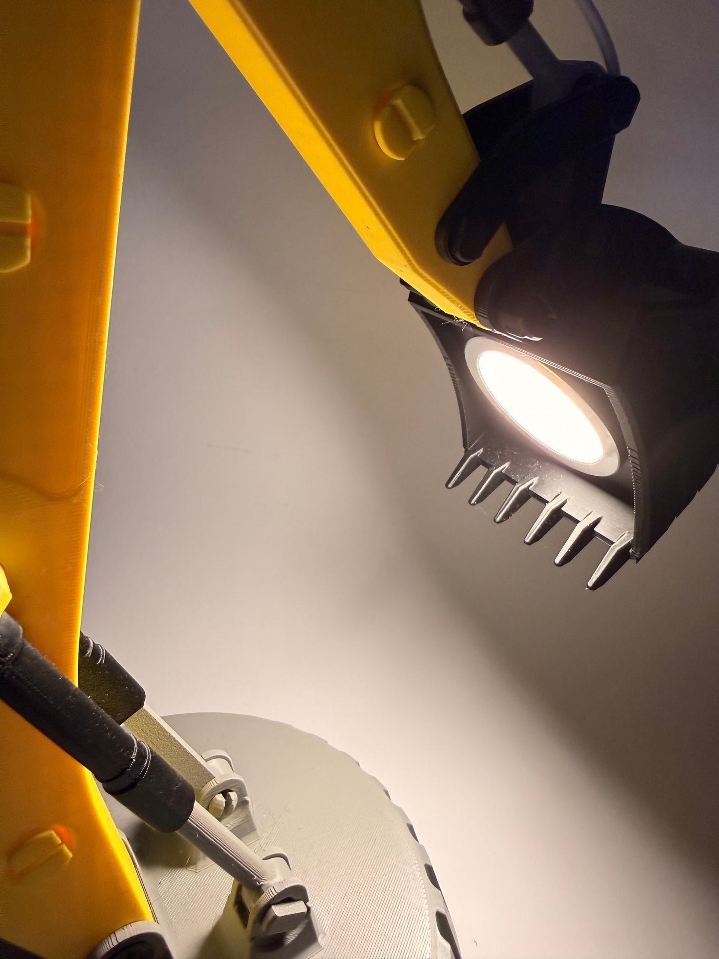 Baggerarm LED Lampe Bagger