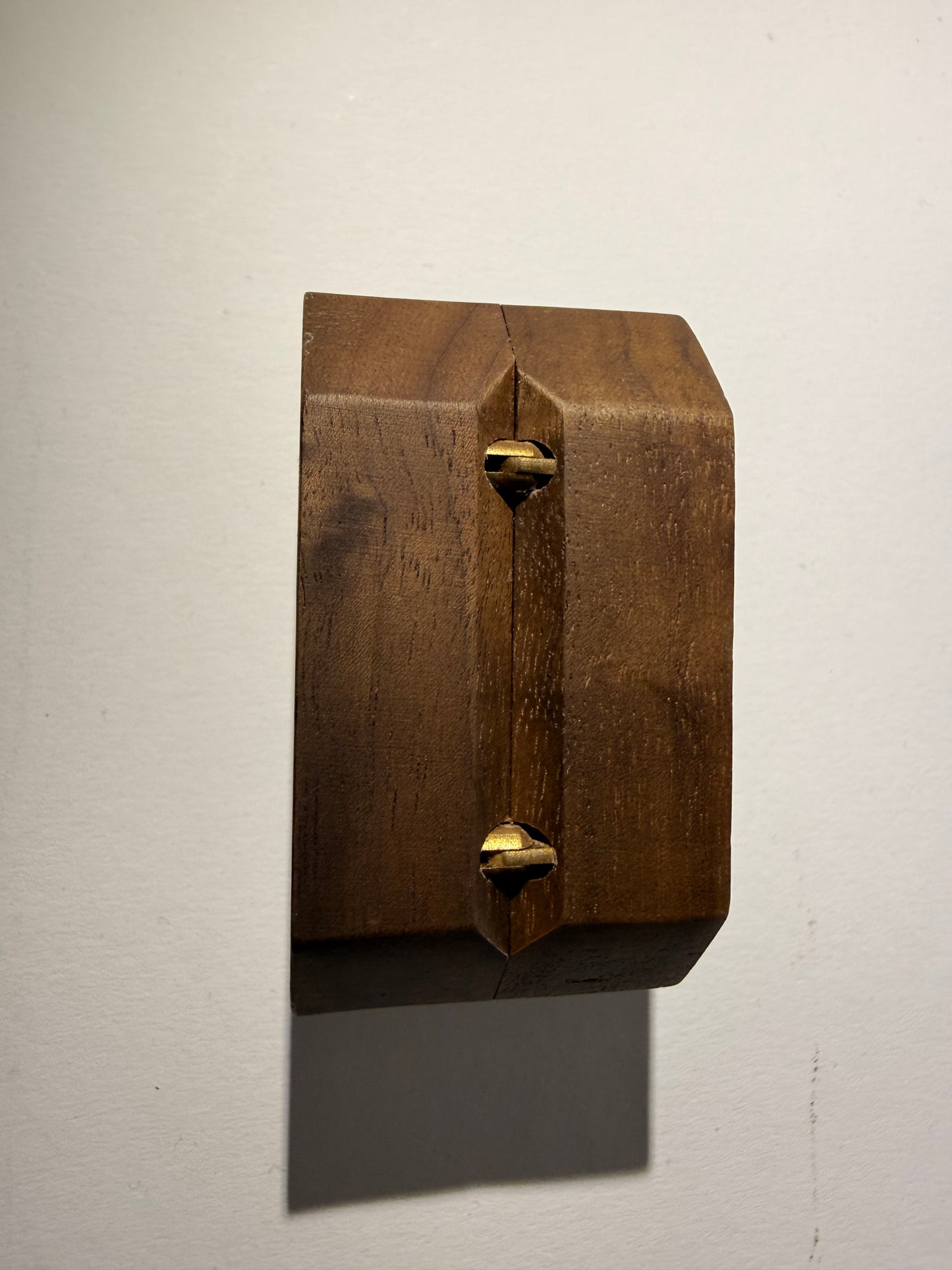 Personalisierte Walnuss Box für Trauringe Ringbox Schatulle Hochzeit Trauung