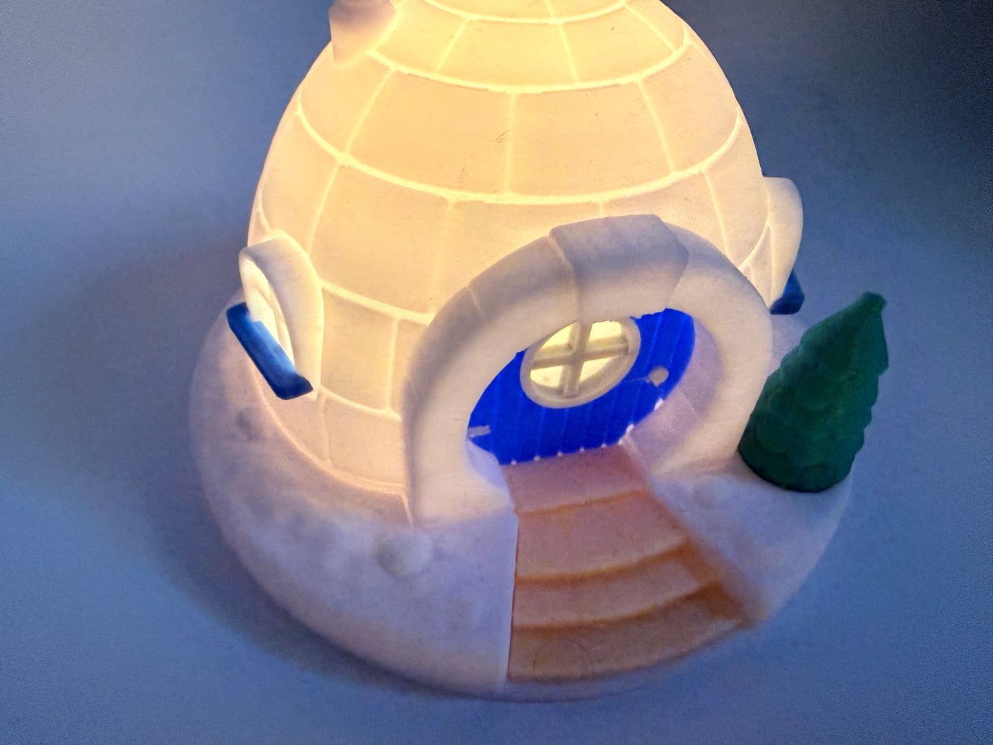 LED Iglu vom Nordpol