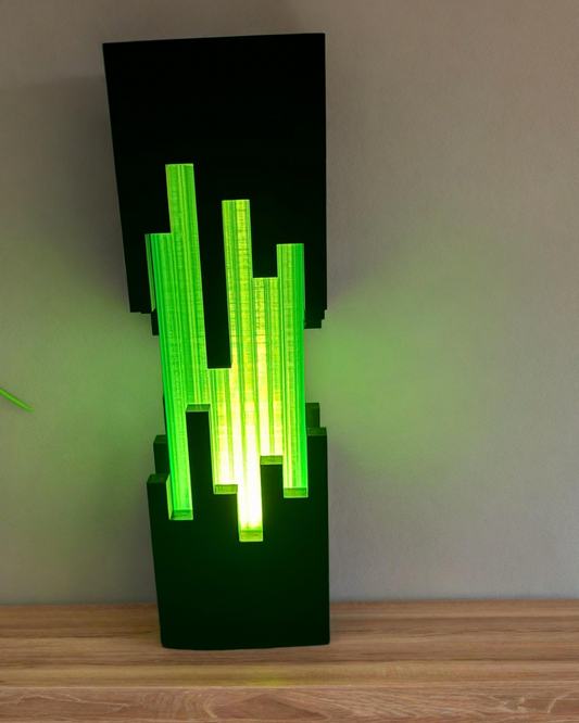 Kristall LED Lampe
