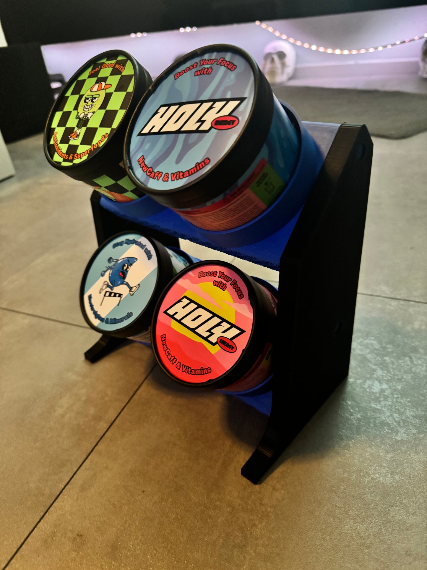 Regal für Holy ENERGY Dosen Tubs