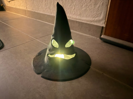XXL Hexenhut LED Harry Potter Halloween Deko sprechende Hut