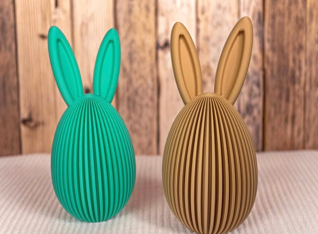 Hasen Oster Dekoration beleuchtet