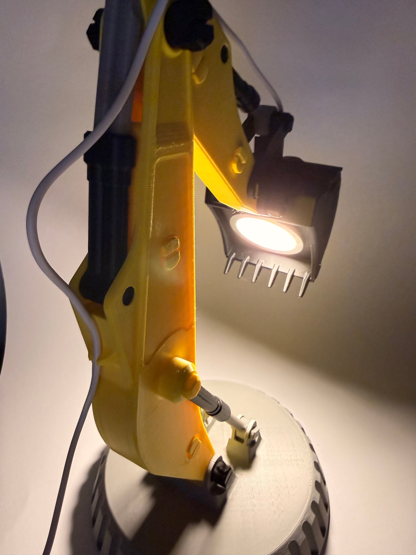 Baggerarm LED Lampe Bagger