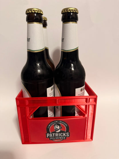 Mini Bierkiste personalisiert Geburtstag Geschenk Männer Jubiläum