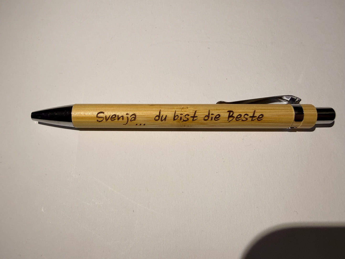 Kugelschreiber Personalisiert mit Wunschgravur