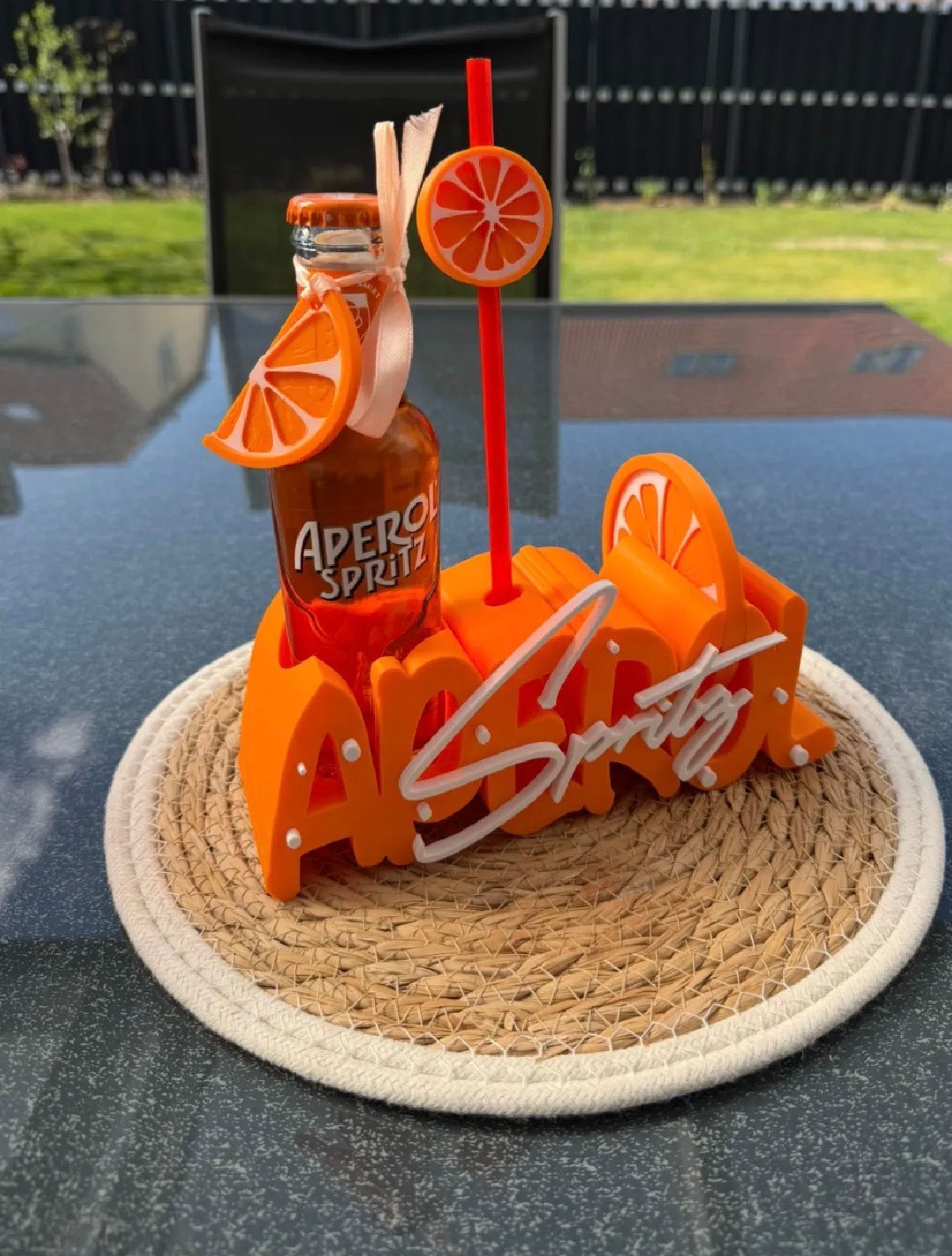 APEROL Spritz Aufsteller Halter Flaschen Ständer