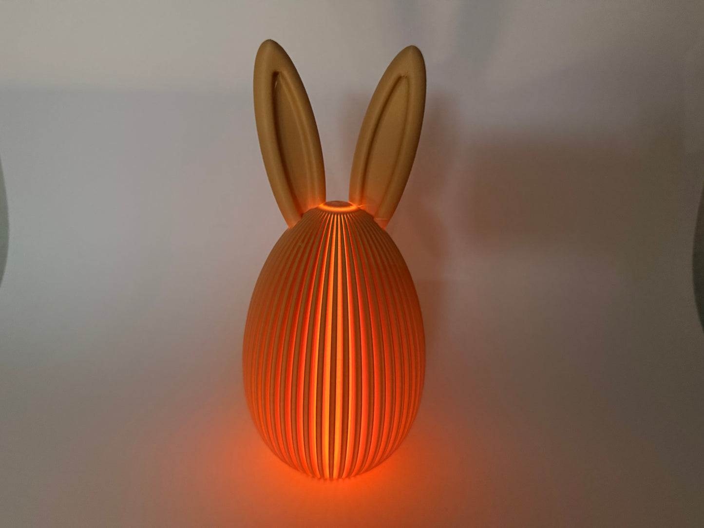 Hasen Oster Dekoration beleuchtet