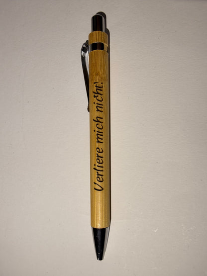 Kugelschreiber Personalisiert mit Wunschgravur