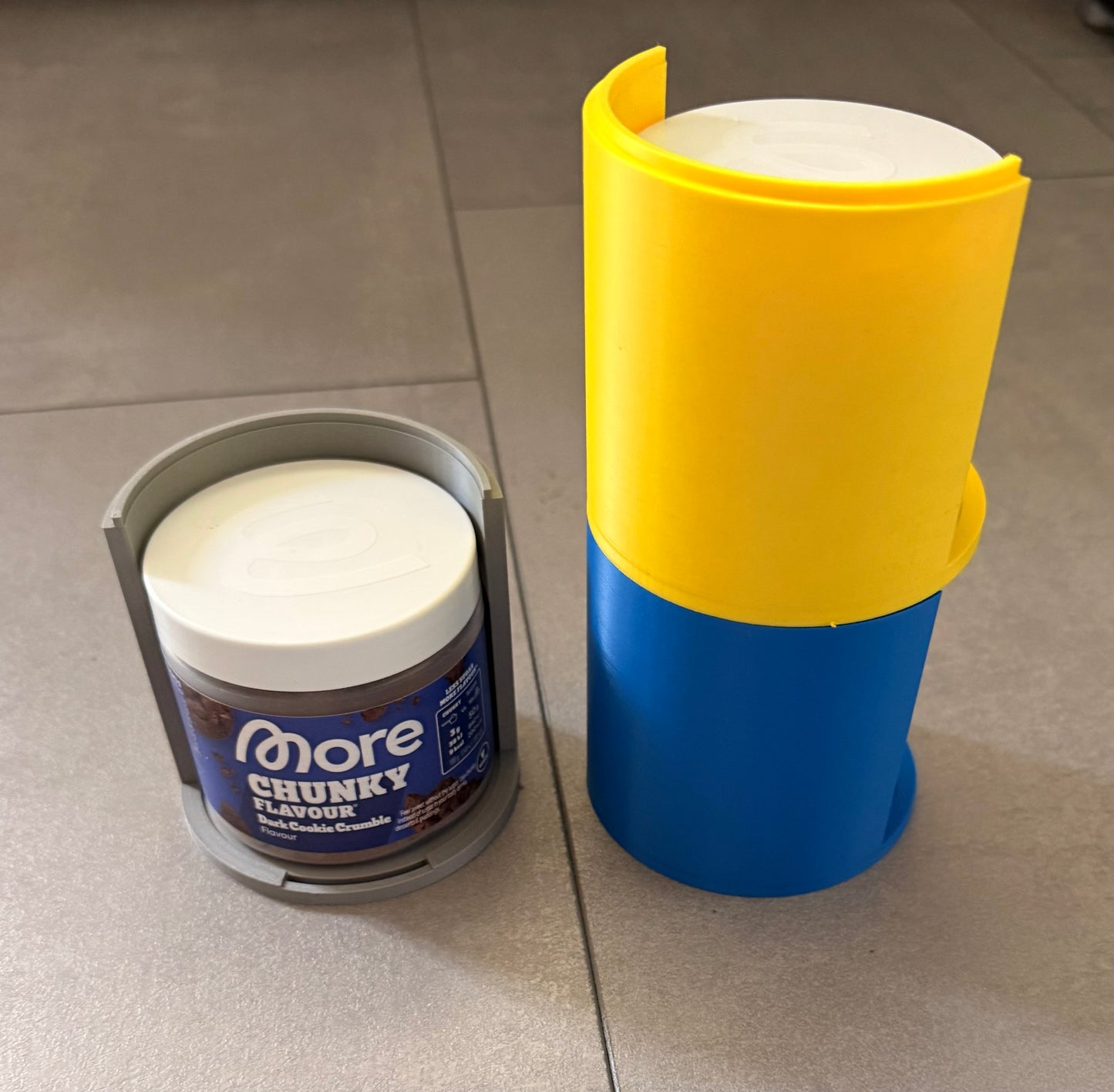 Modulares Regal für 90g More Chunky Flavour Dosen