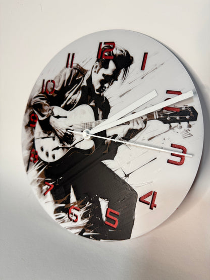 Elvis Presley Uhr Wanduhr Deko