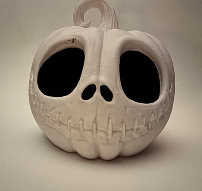 Halloween Led Kürbis Jack Skellington Style Groß