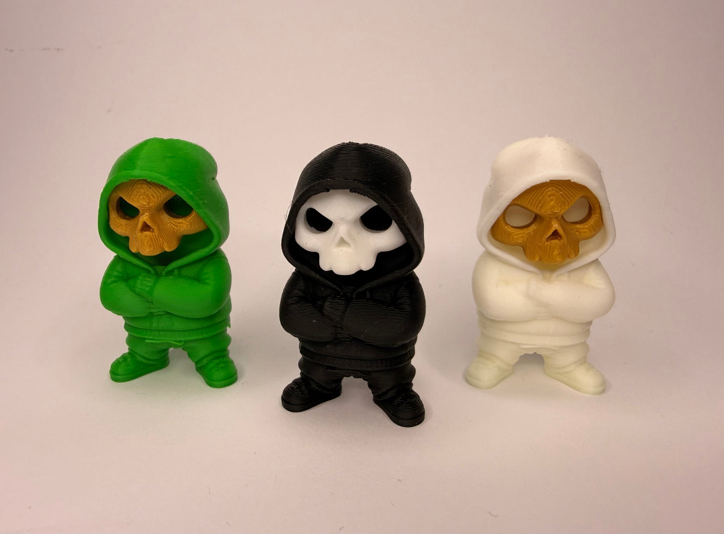 Skully‘s Mini Totenkopf Figuren 3er Set