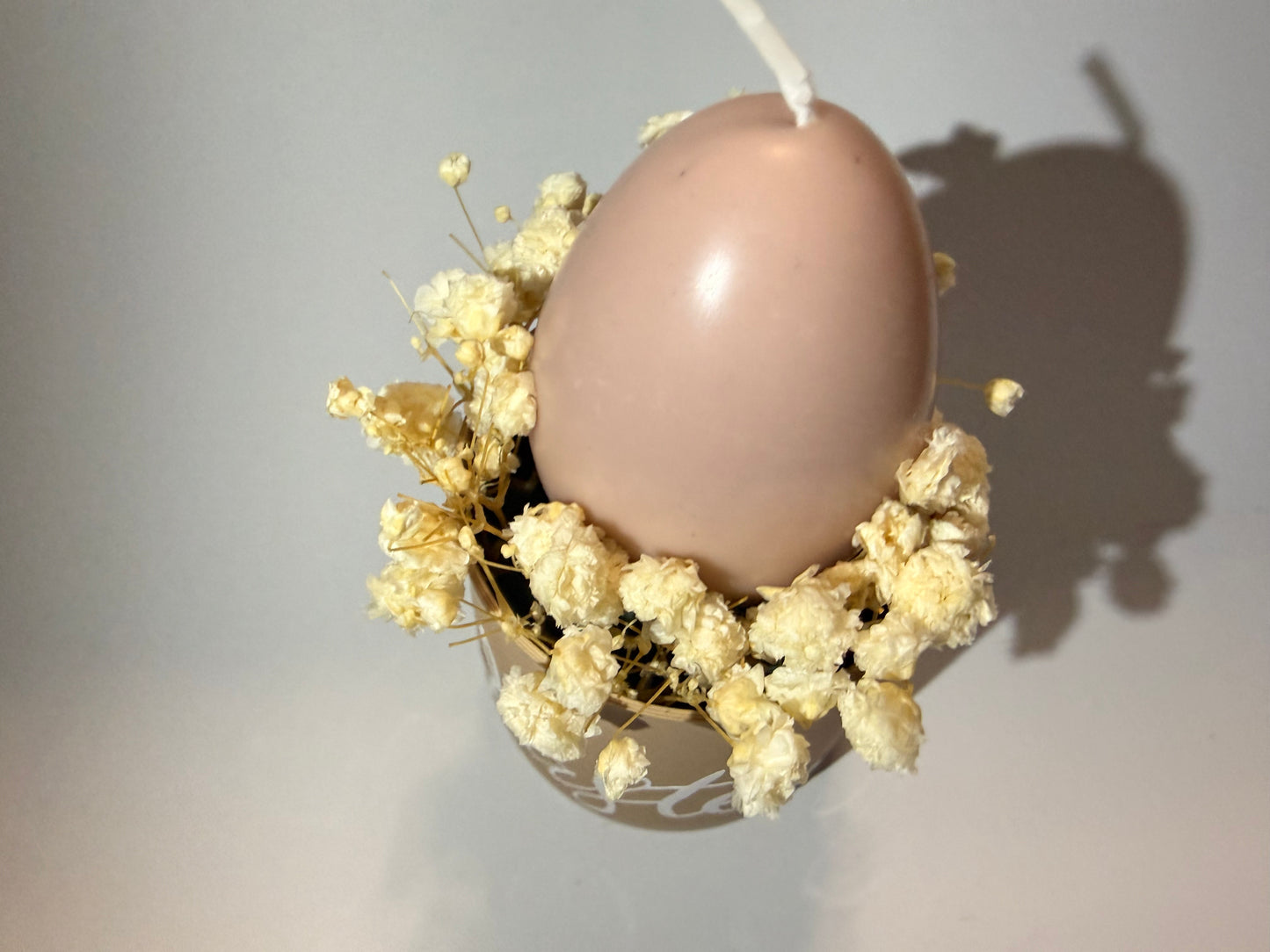 Kerzengesteck Osterei