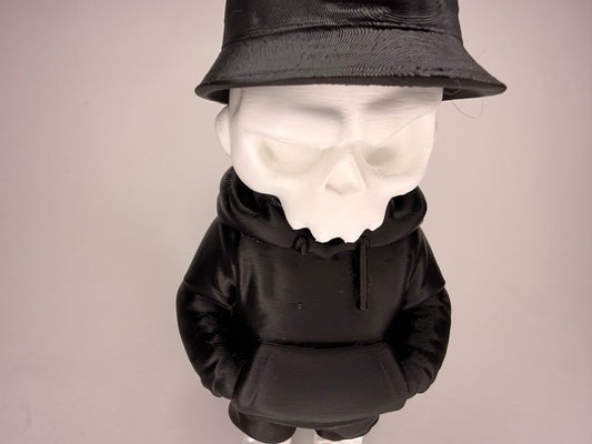 Urbane Totenkopf Figur Hip Hop