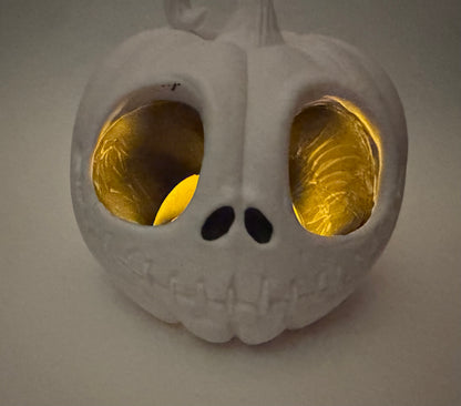 Halloween Led Kürbis Jack Skellington Style Groß