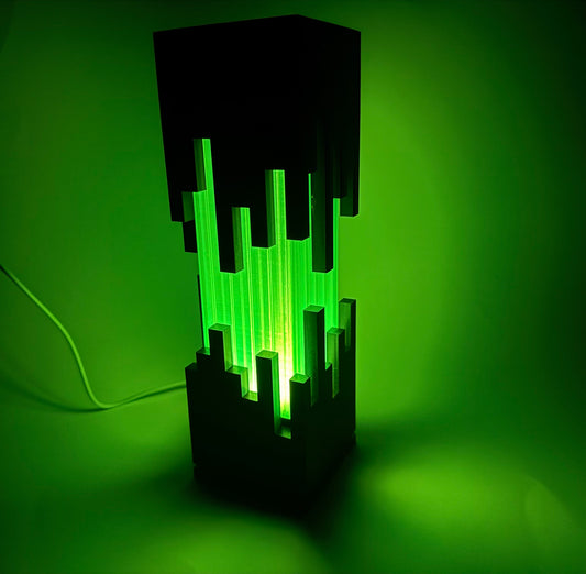 Kristall LED Lampe