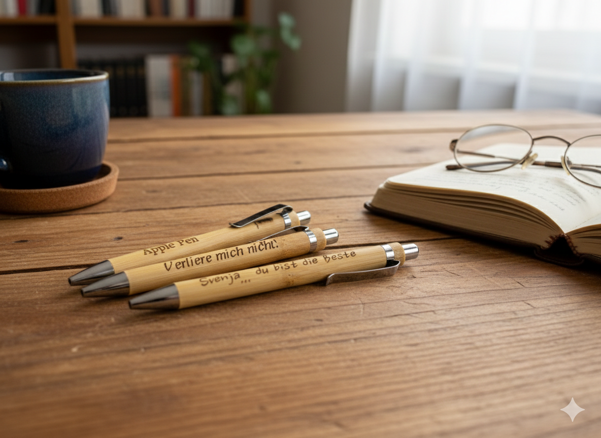 Kugelschreiber Personalisiert mit Wunschgravur