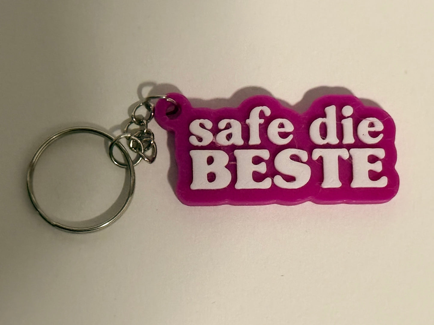 Schlüsselanhänger Safe der / die Beste Paar Pärchen Anhänger