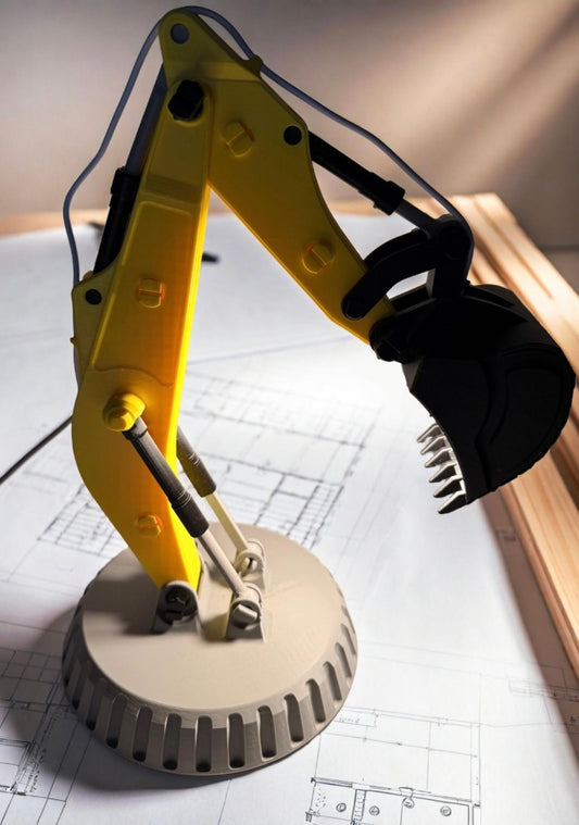 Baggerarm LED Lampe Bagger