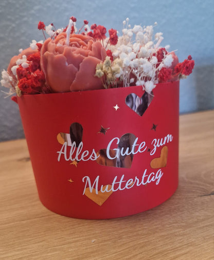 Kerzengesteck Muttertag