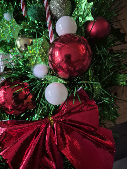 Frecher Türkranz im Stil vom Grinch XXL: 50cm