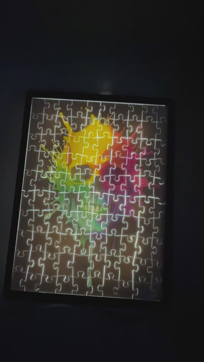 LED Puzzle mit Wunschmotiv